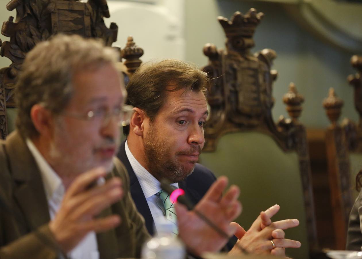 Pleno en el Ayuntamiento de Valladolid