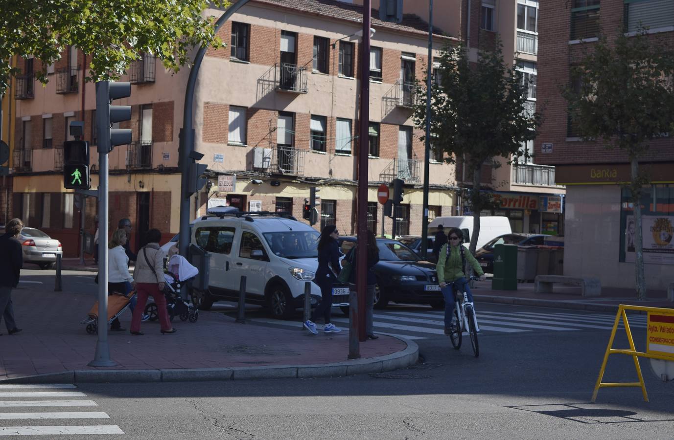 Atascos por las obras en el túnel de Labradores