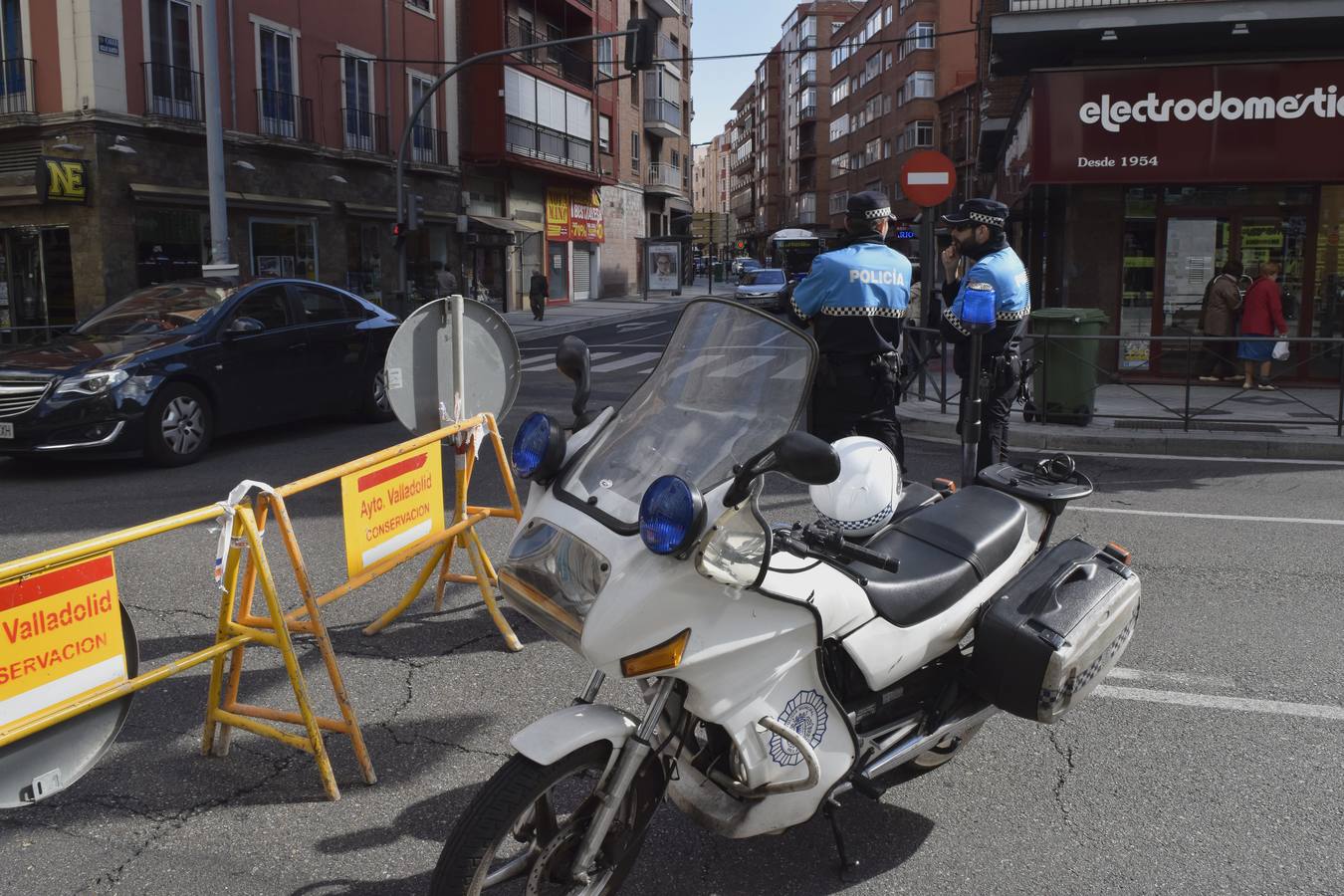 Atascos por las obras en el túnel de Labradores