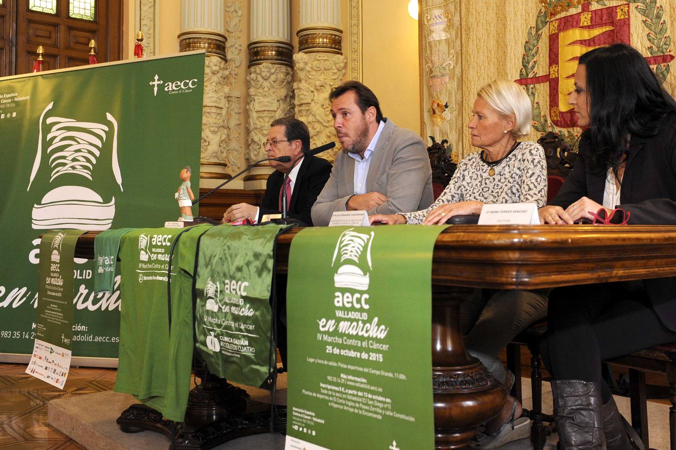 Presentación de la IV Marcha Contra el Cáncer de Valladolid