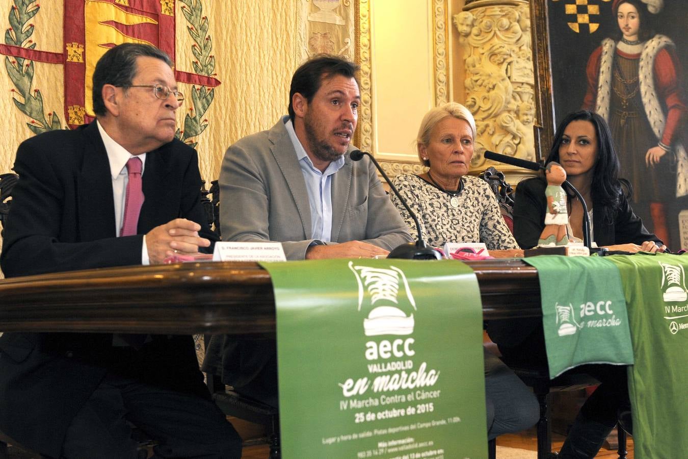 Presentación de la IV Marcha Contra el Cáncer de Valladolid