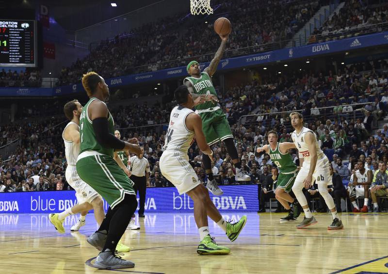 Las mejores imágenes del Real Madrid - Boston Celtics