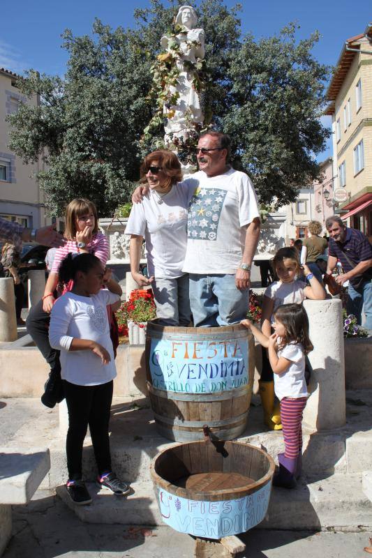 Fiesta de la vendimia en Castrillo de Don Juan (Palencia)