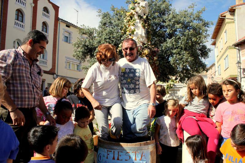 Fiesta de la vendimia en Castrillo de Don Juan (Palencia)
