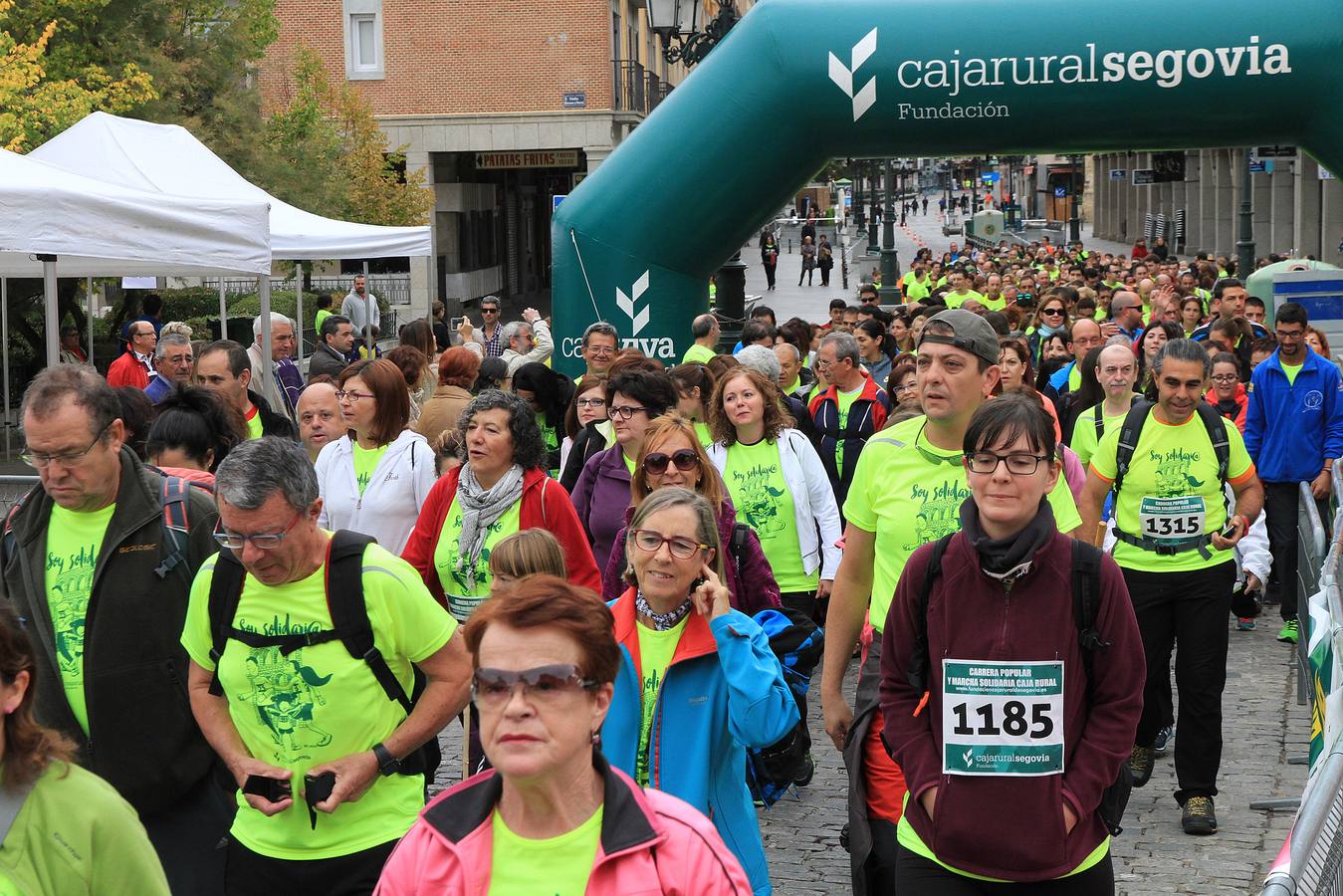 Carrera Popular y Marcha Solidaria de Caja Rural en Segovia