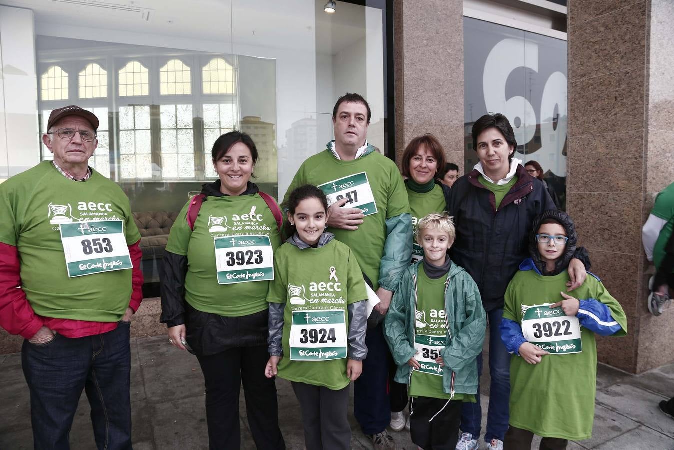 Marcha contra el cáncer en Salamanca