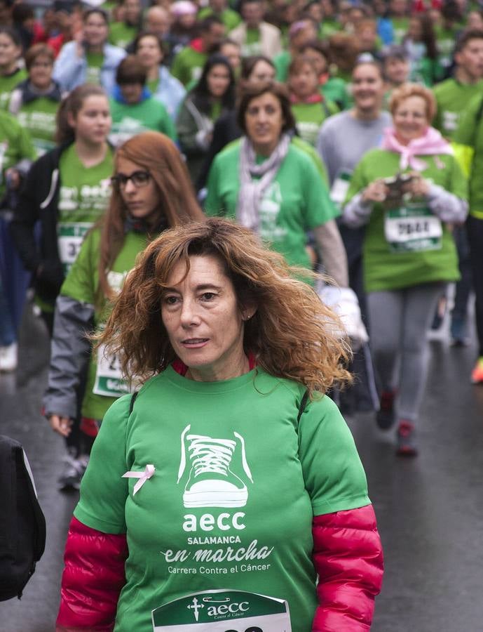 Marcha contra el cáncer en Salamanca