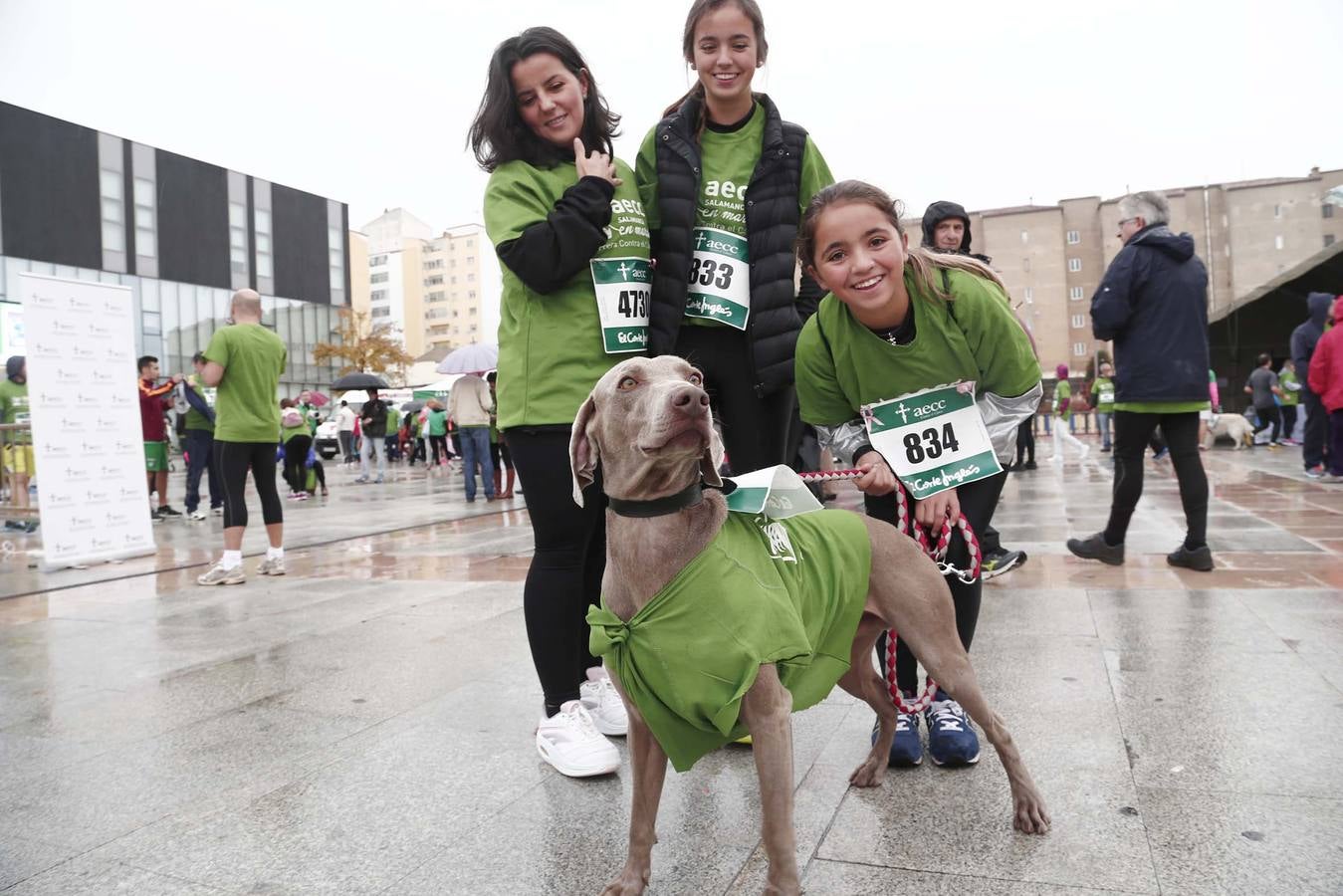Marcha contra el cáncer en Salamanca