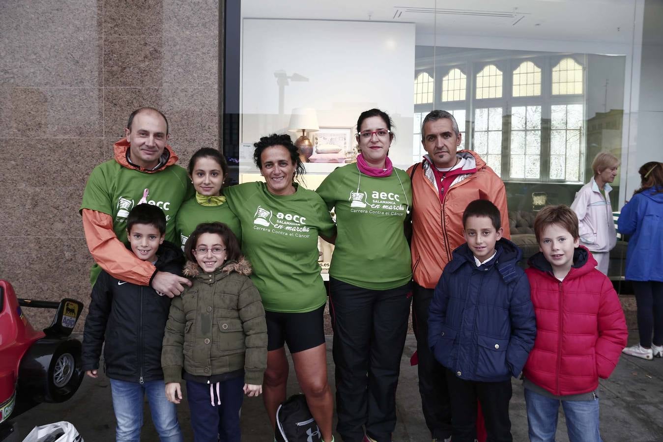 Marcha contra el cáncer en Salamanca