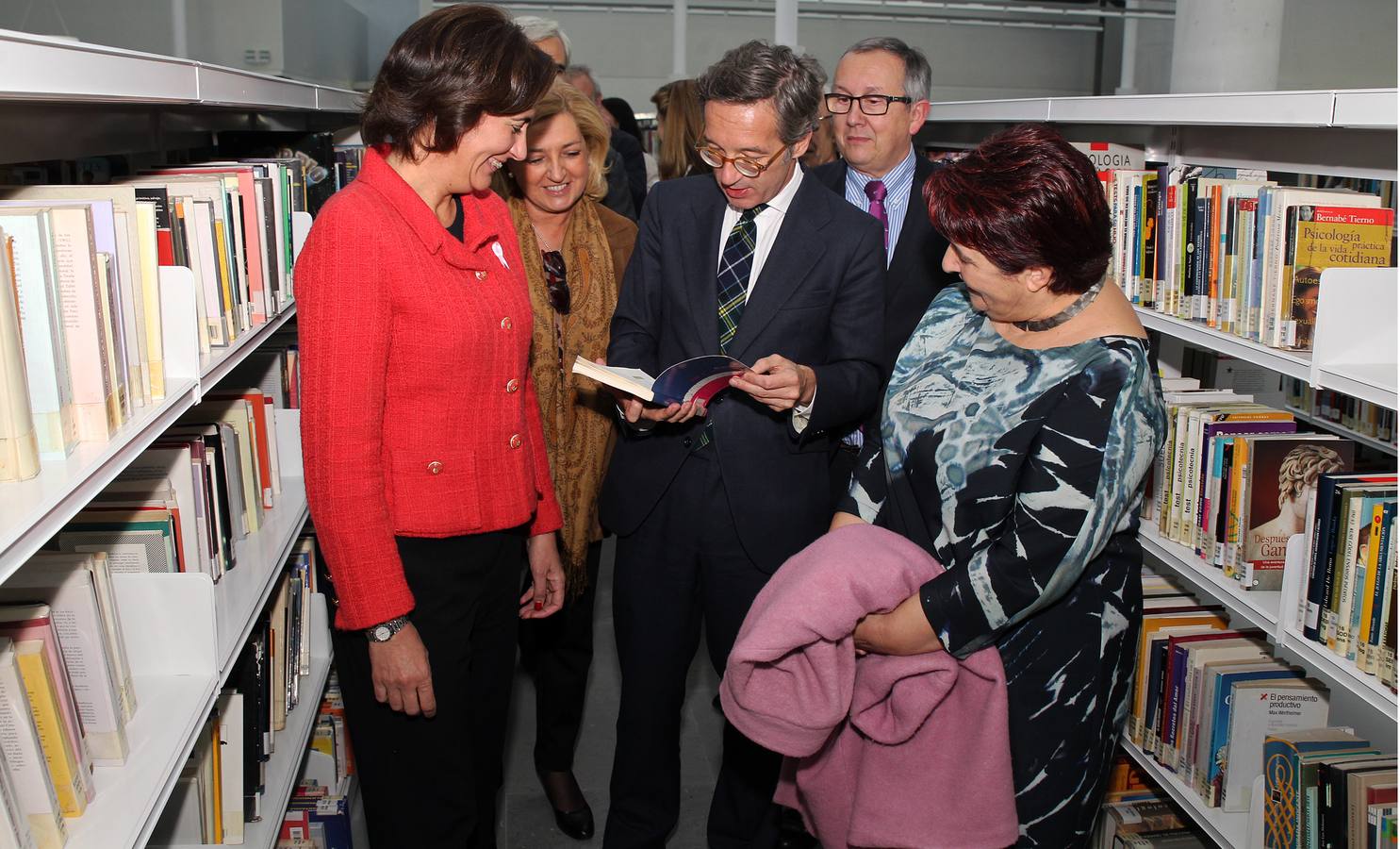 El secretario de Estado de Cultura, José María Lasalle, visita la nueva Biblioteca Pública del Estado de Segovia