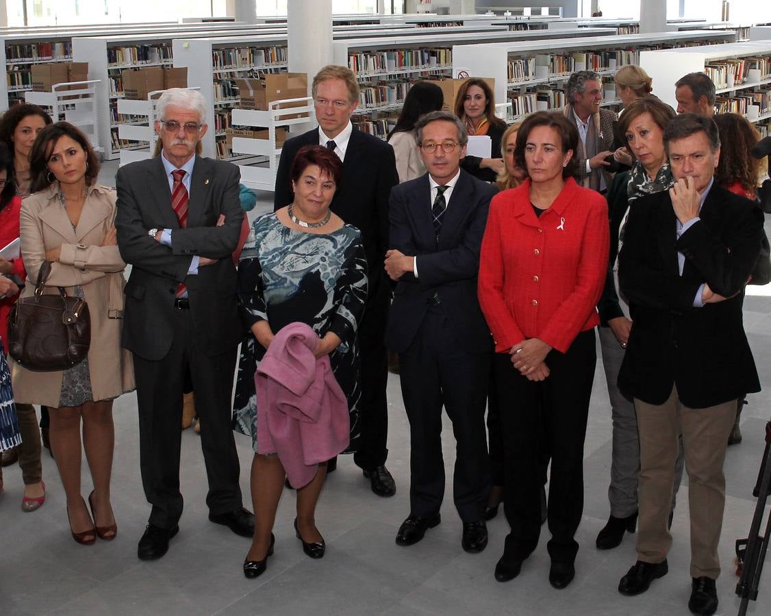 El secretario de Estado de Cultura, José María Lasalle, visita la nueva Biblioteca Pública del Estado de Segovia