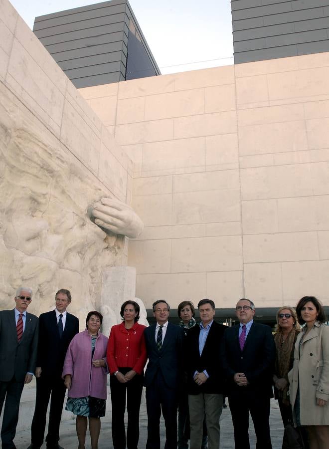 El secretario de Estado de Cultura, José María Lasalle, visita la nueva Biblioteca Pública del Estado de Segovia