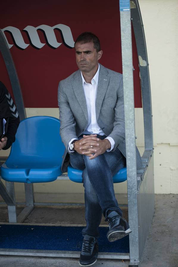 18.10.15 En el partido ante el Llagostera celebrado en el Estadio Municipal de Palamós-Costa Brava.