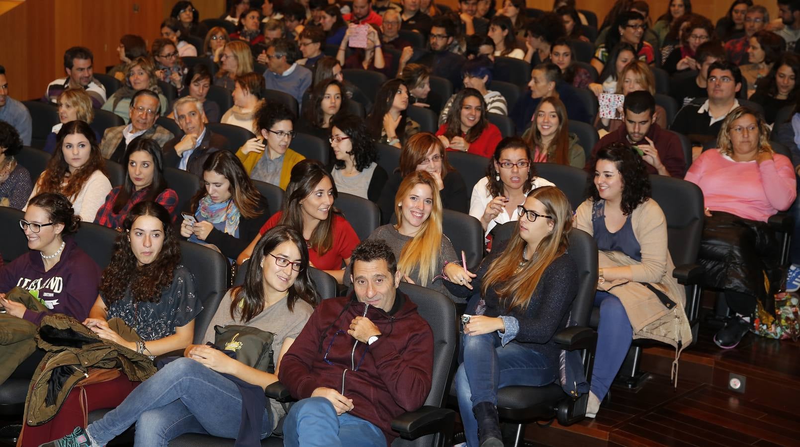 César Bona en el Aula de Cultura de El Norte de Castilla