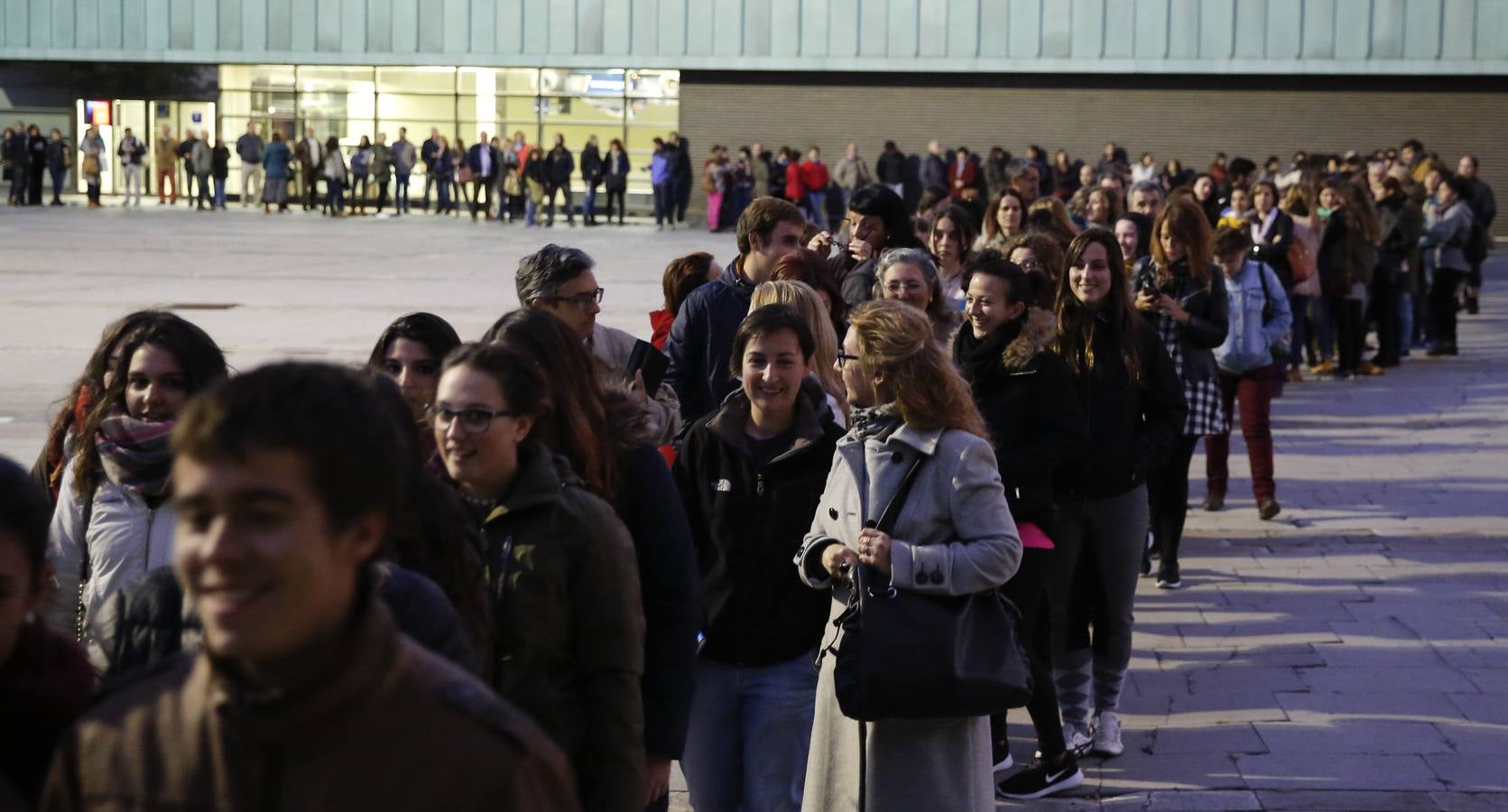 César Bona en el Aula de Cultura de El Norte de Castilla