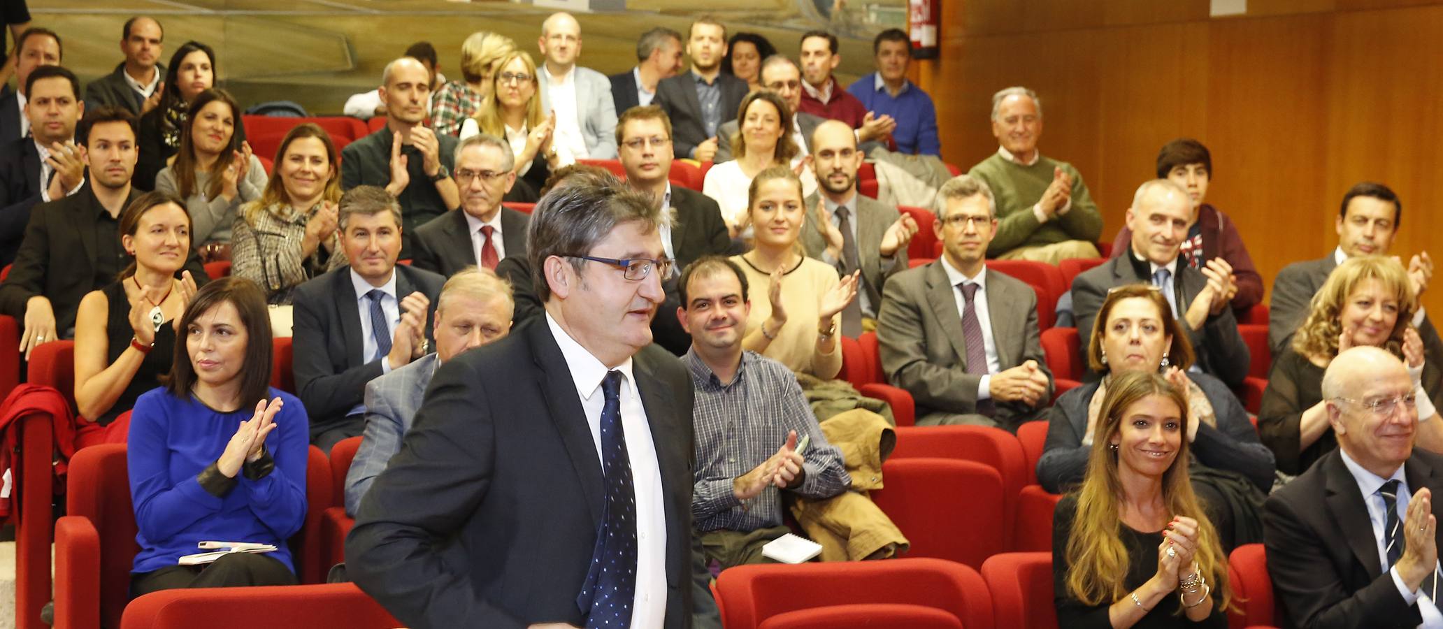 Conferencia de Óscar Campillo en la Cámara de Comercio de Valladolid