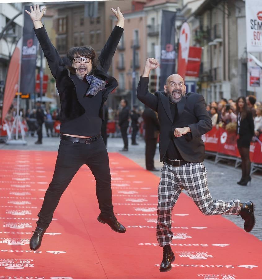 Alfombra roja de la gala inaugural de la 60 Seminci (1/2)