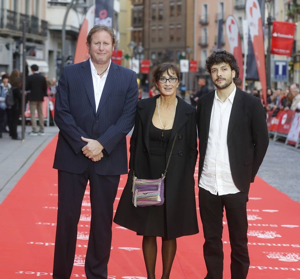 Alfombra roja de la gala inaugural de la 60 Seminci (1/2)