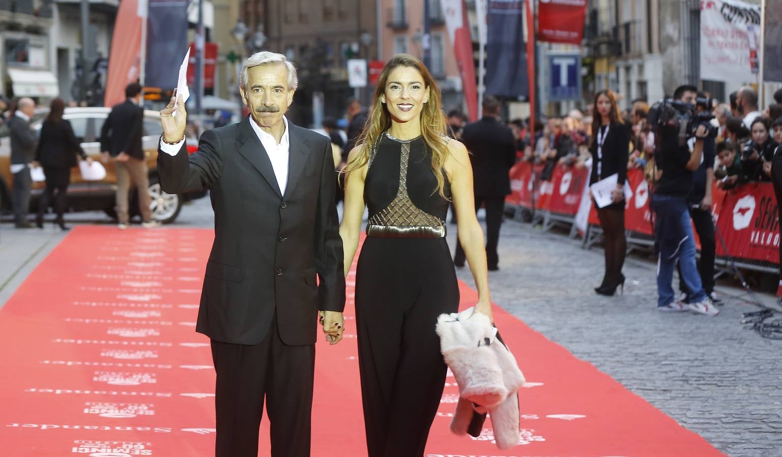 Alfombra roja de la gala inaugural de la 60 Seminci (2/2)