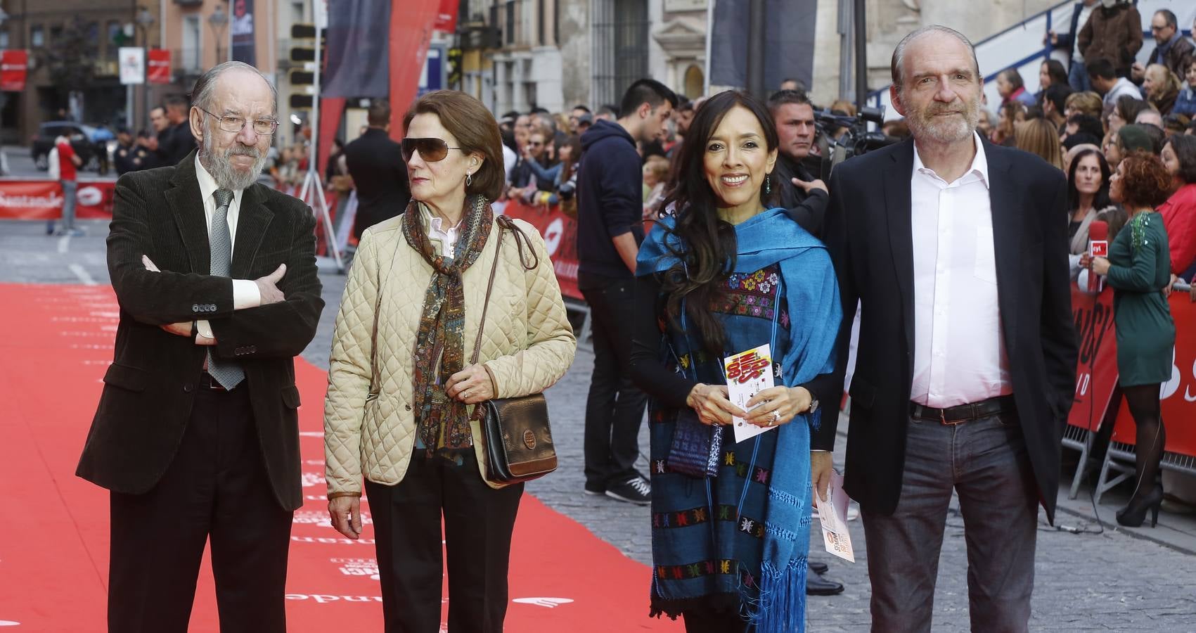 Alfombra roja de la gala inaugural de la 60 Seminci (2/2)