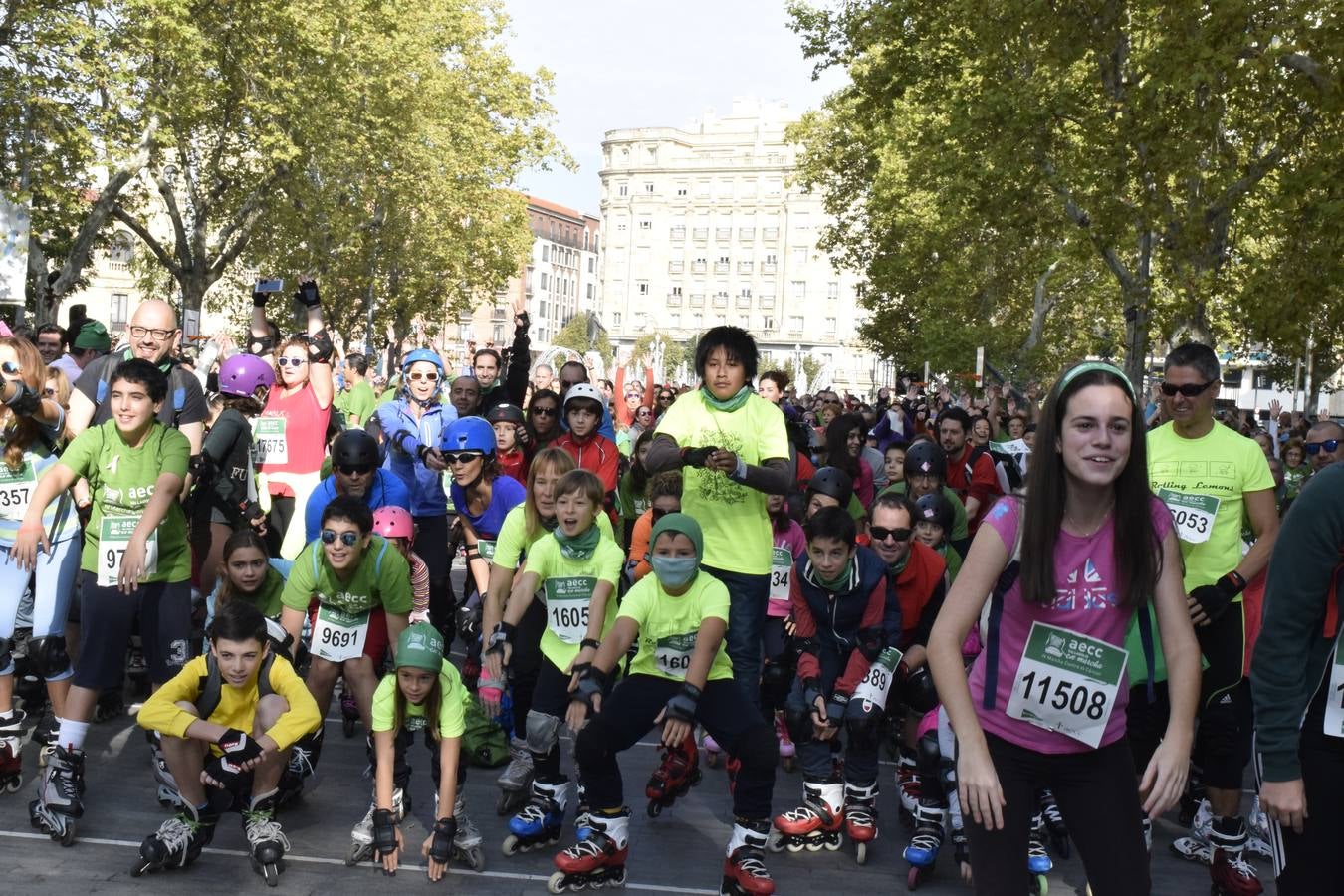 Marcha Contra el Cáncer 2015. Valladolid 1