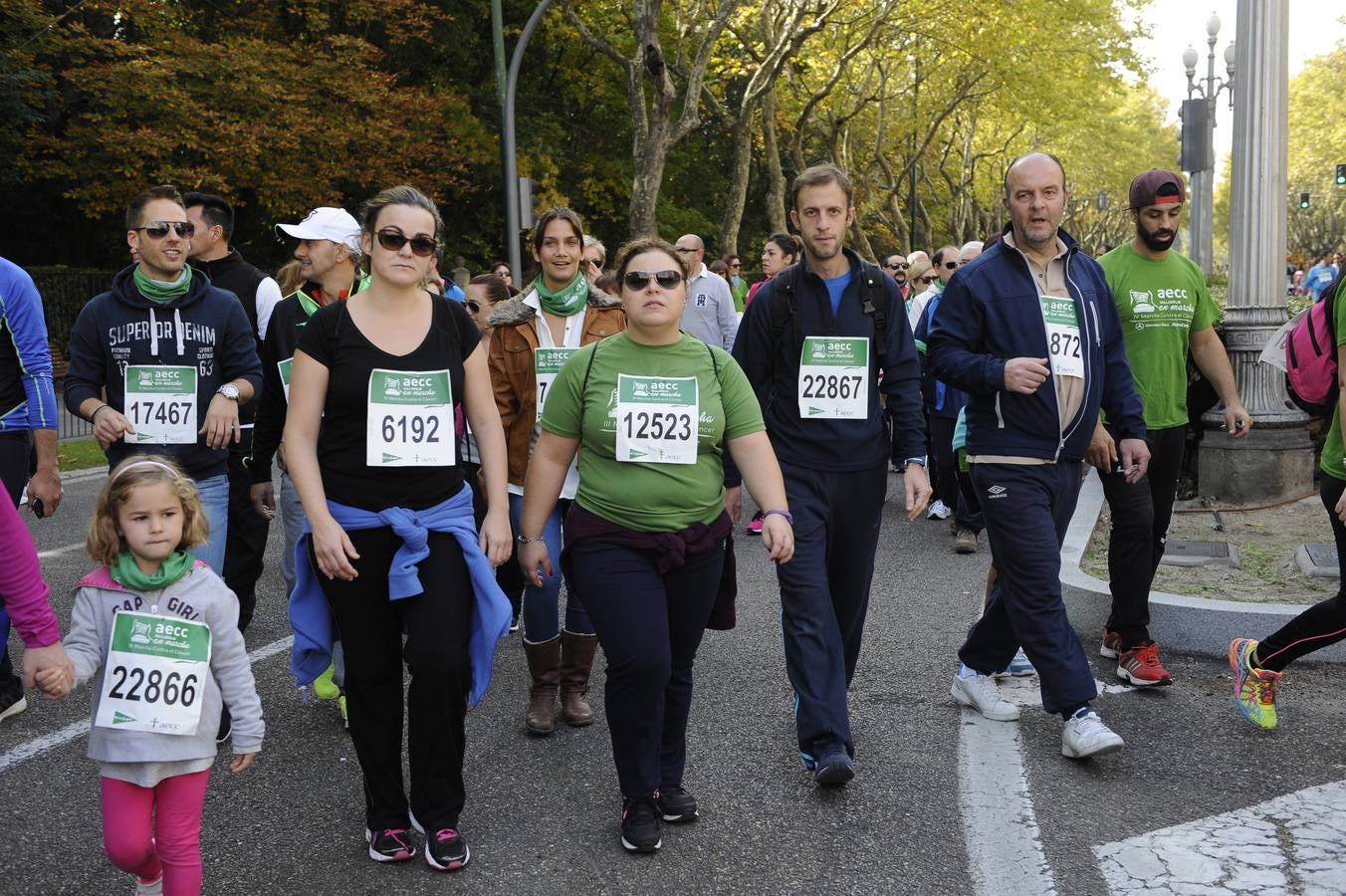 Marcha Contra el Cáncer 2015. Valladolid 16