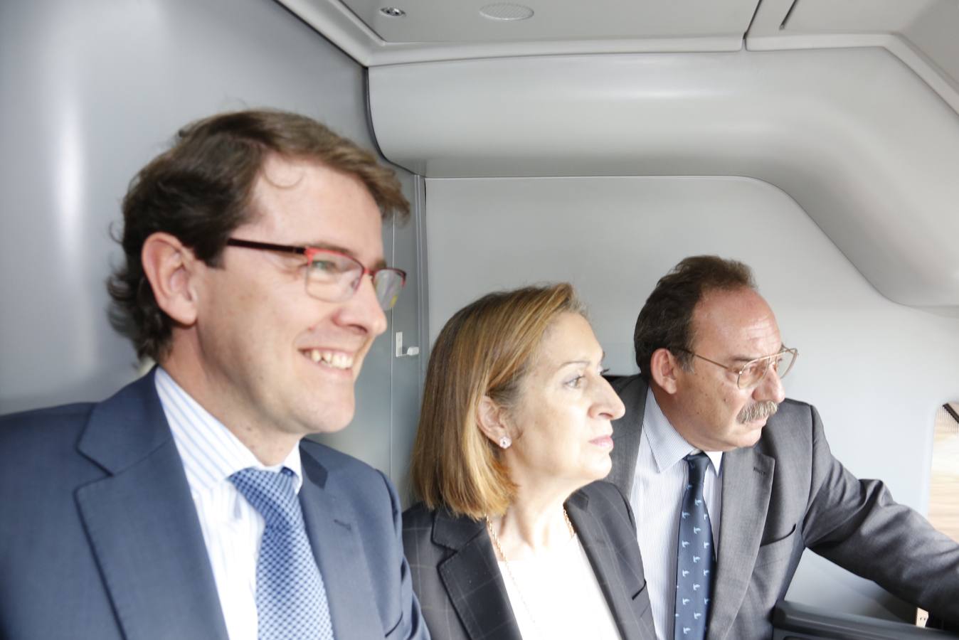 Viaje de prueba de la línea de alta velocidad Madrid-Salamanca