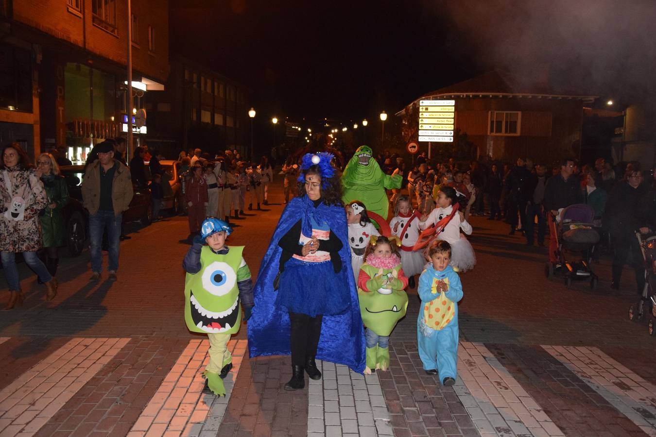Desfile del terror en Guardo (Palencia)