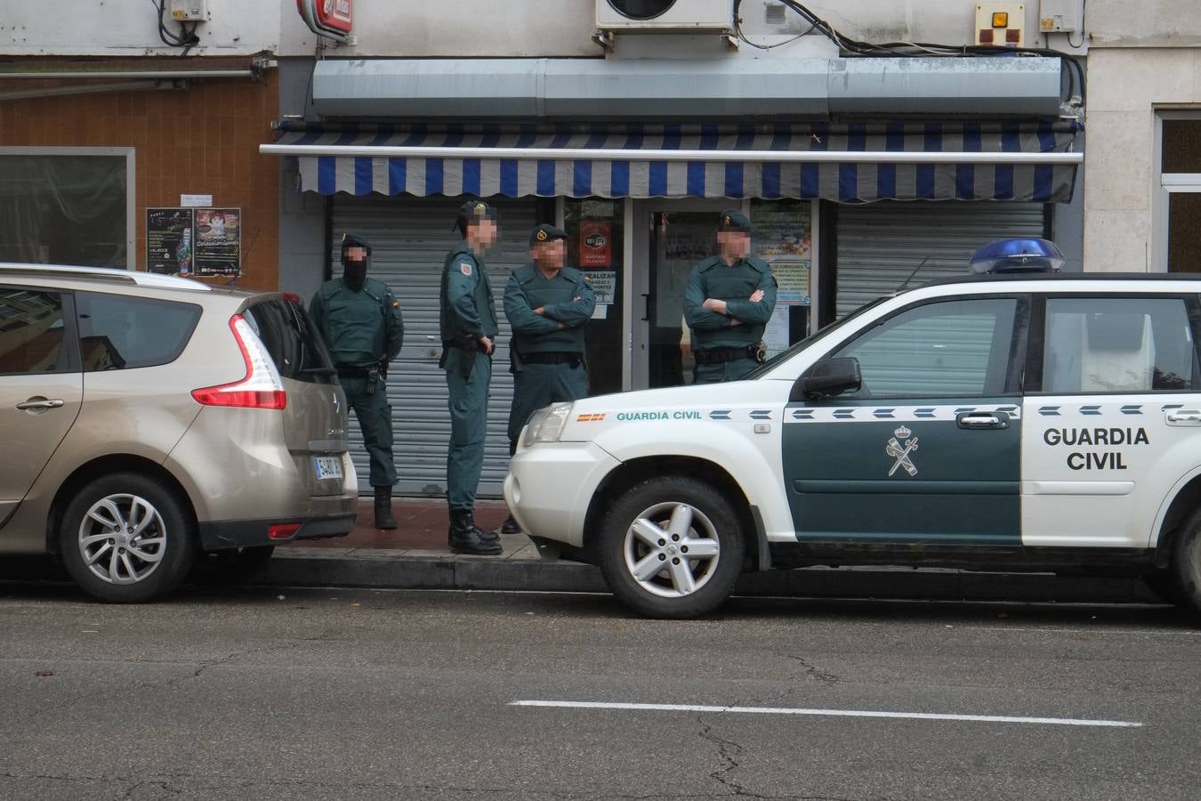 Operación contra el tráfico de drogas en Valladolid (1/2)