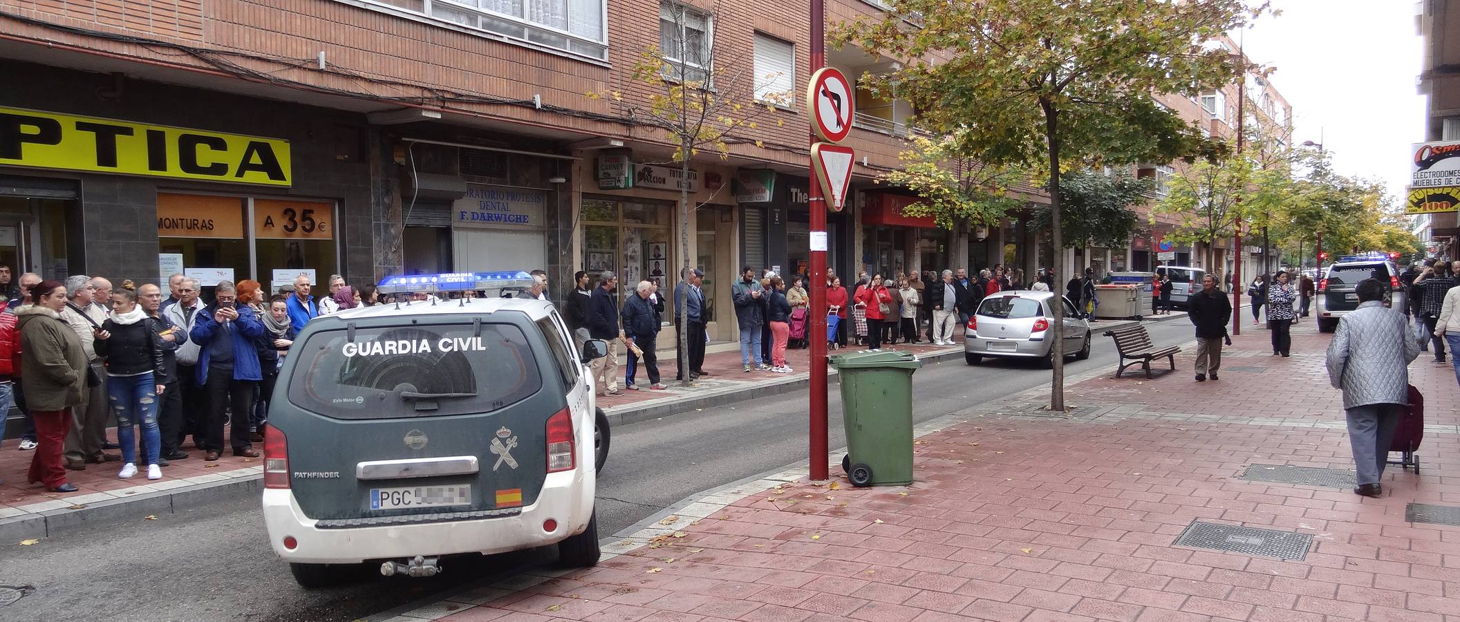 Operación contra el tráfico de drogas en Valladolid (1/2)