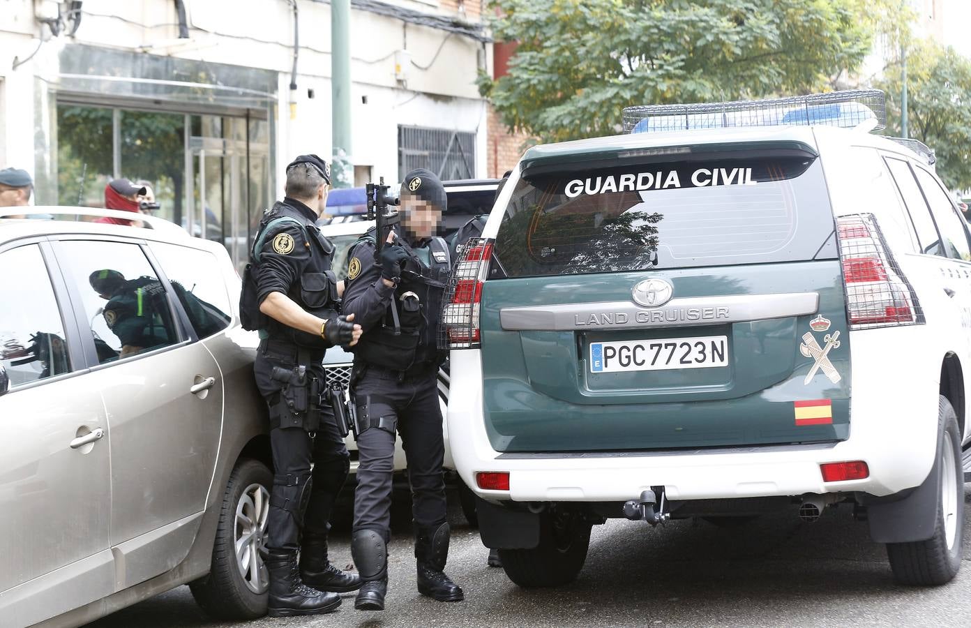 Operación contra el tráfico de drogas en Valladolid (2/2)