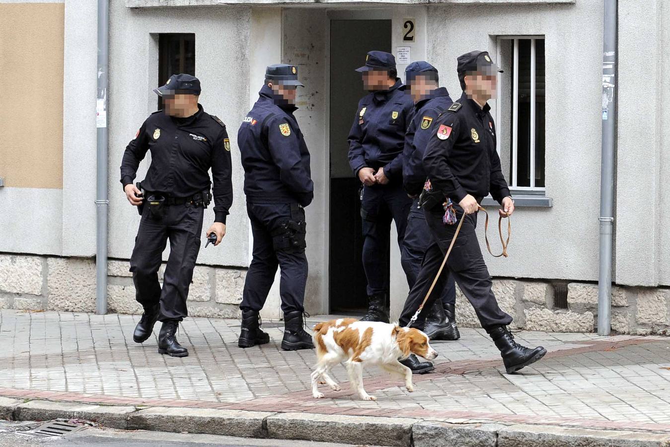 Operación contra el tráfico de drogas en Valladolid (2/2)