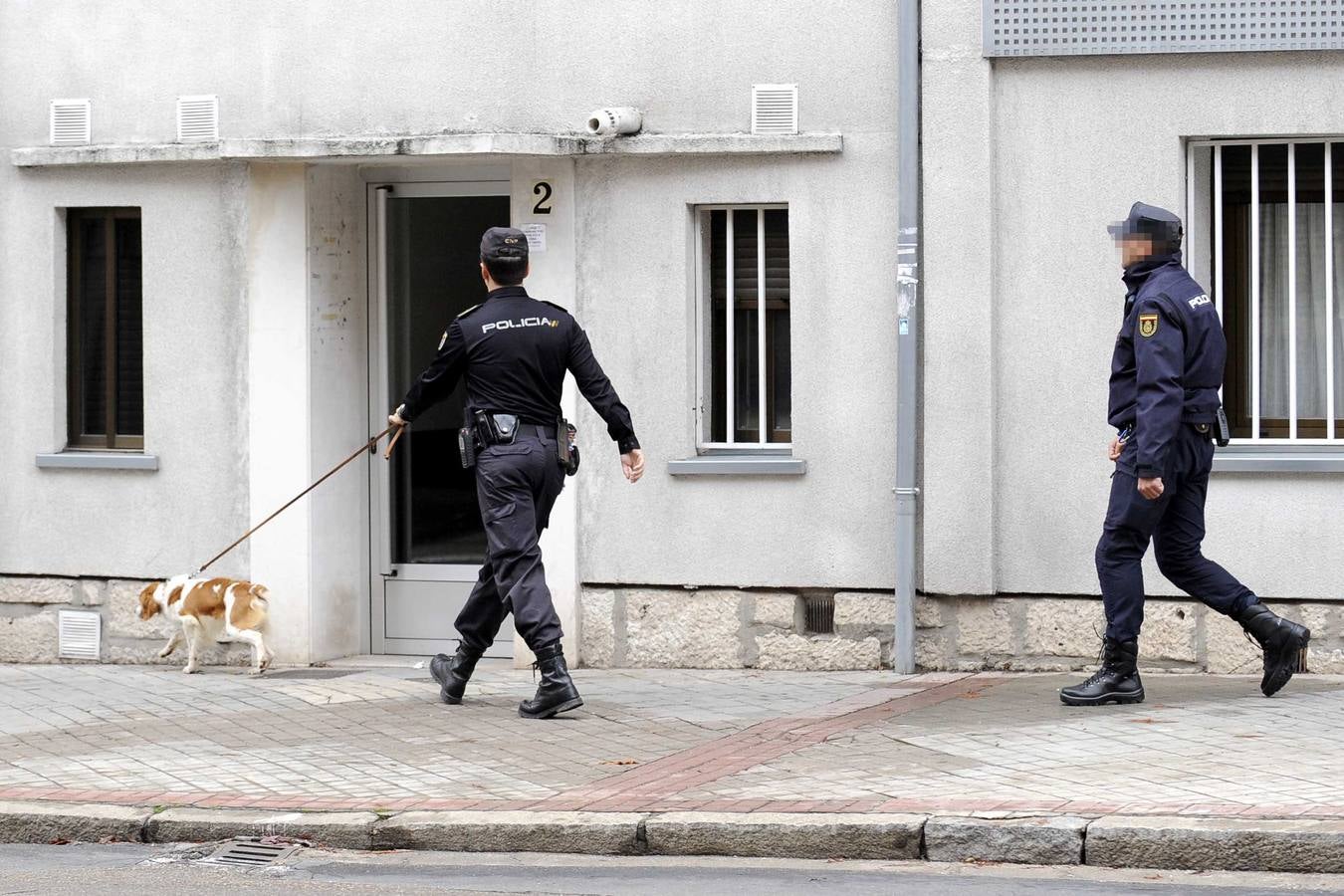 Operación contra el tráfico de drogas en Valladolid (2/2)