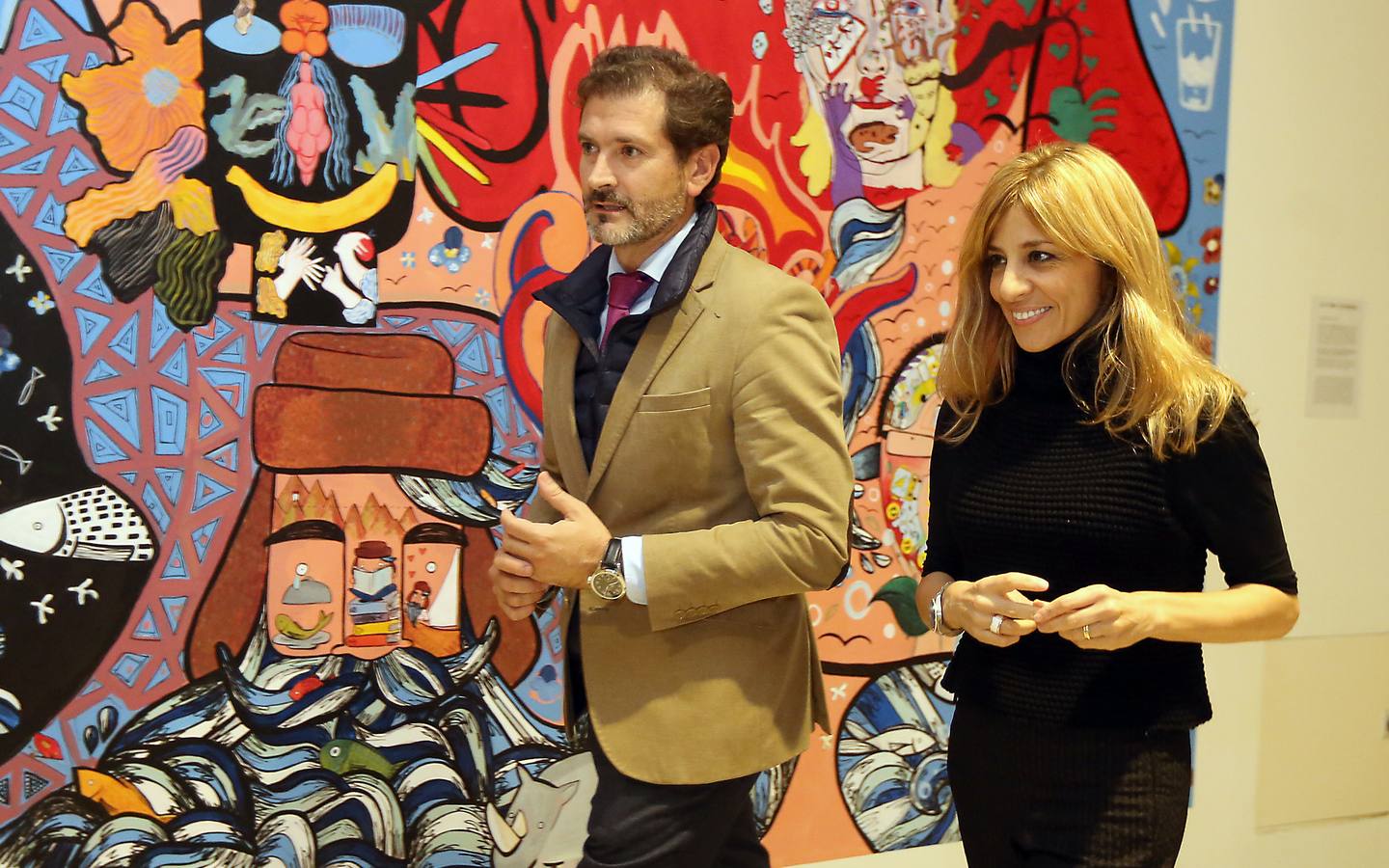 Reyes Monforte en el Aula de Cultura de El Norte de Castilla