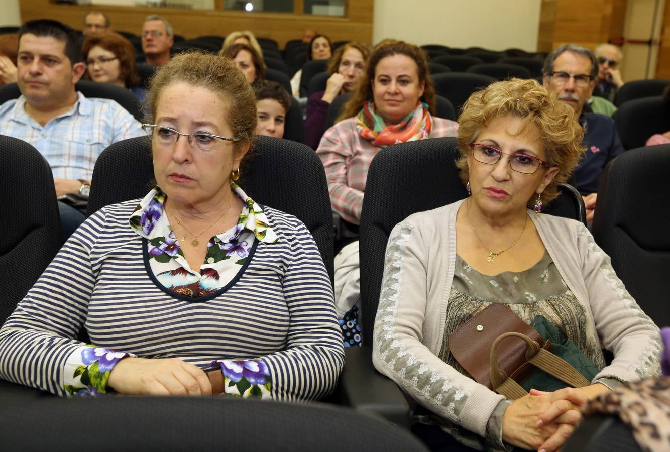 Reyes Monforte en el Aula de Cultura de El Norte de Castilla