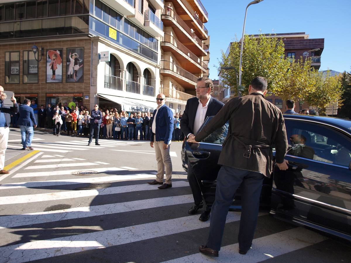 Mariano Rajoy participa en un acto organizado por el PP en Béjar (Salamanca) (1/4)