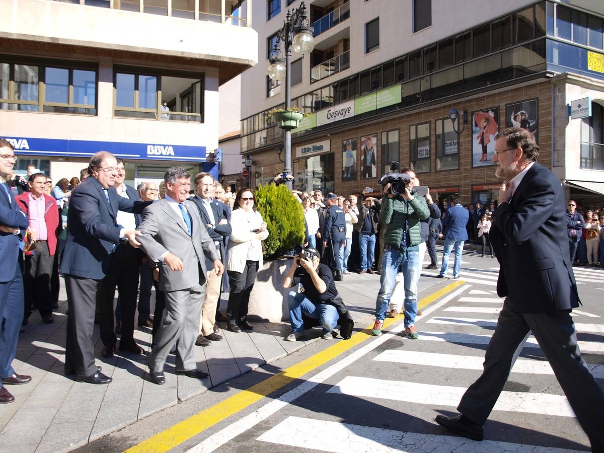 Mariano Rajoy participa en un acto organizado por el PP en Béjar (Salamanca) (1/4)