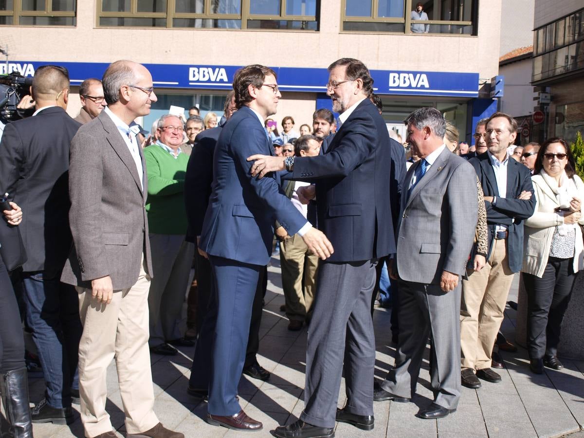 Mariano Rajoy participa en un acto organizado por el PP en Béjar (Salamanca) (1/4)