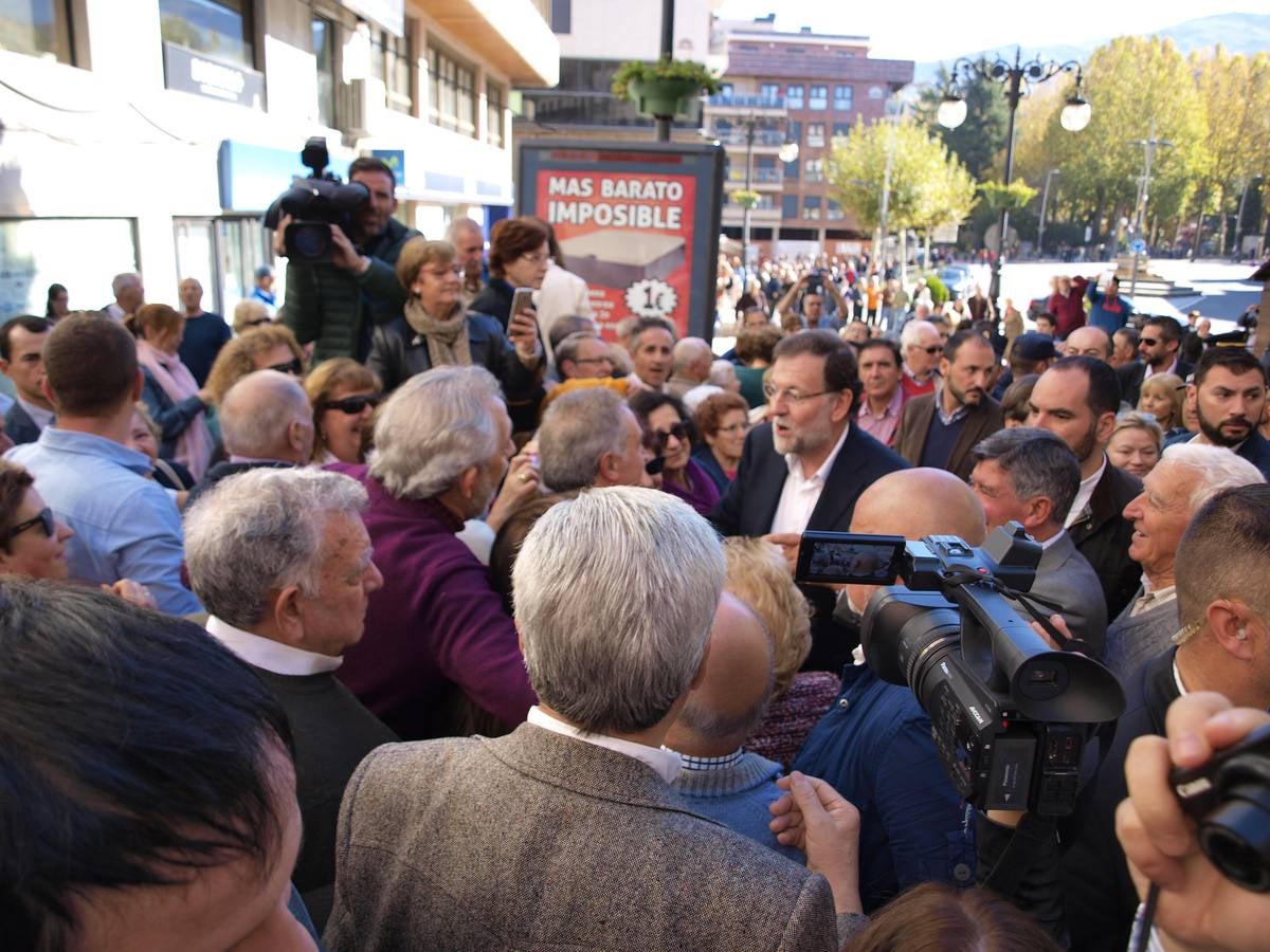 Mariano Rajoy participa en un acto organizado por el PP en Béjar (Salamanca) (1/4)