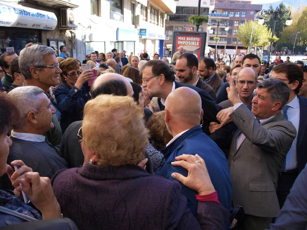 Mariano Rajoy participa en un acto organizado por el PP en Béjar (Salamanca) (1/4)