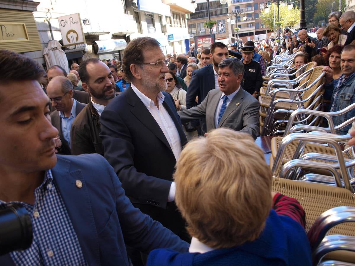 Mariano Rajoy participa en un acto organizado por el PP en Béjar (Salamanca) (2/4)