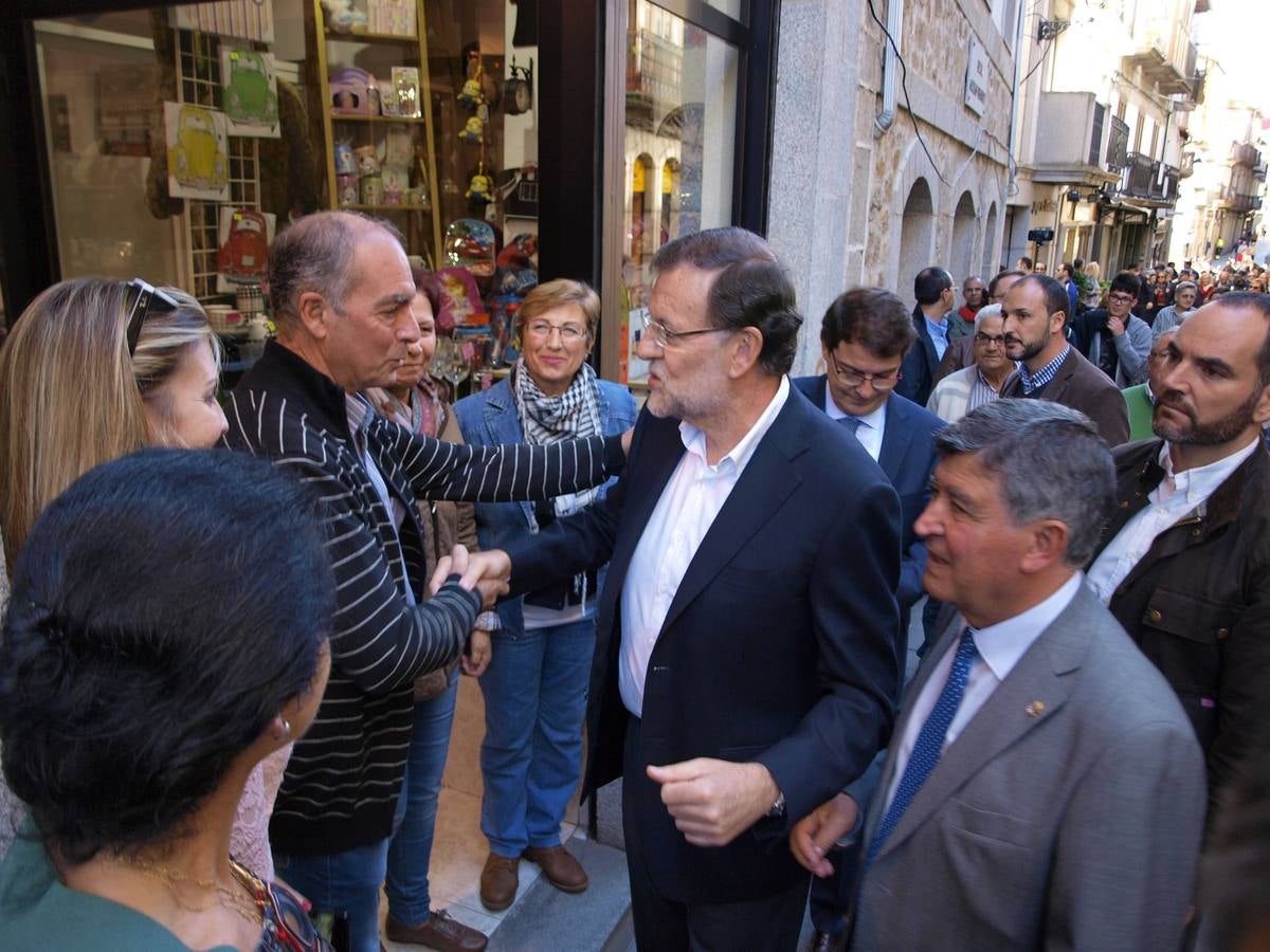 Mariano Rajoy participa en un acto organizado por el PP en Béjar (Salamanca) (2/4)