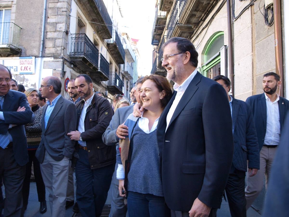 Mariano Rajoy participa en un acto organizado por el PP en Béjar (Salamanca) (2/4)