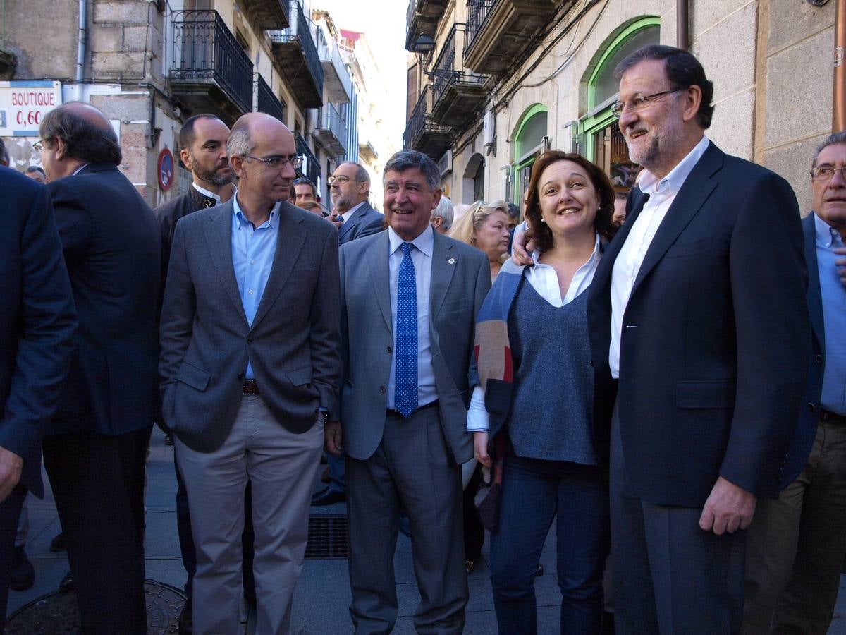 Mariano Rajoy participa en un acto organizado por el PP en Béjar (Salamanca) (2/4)