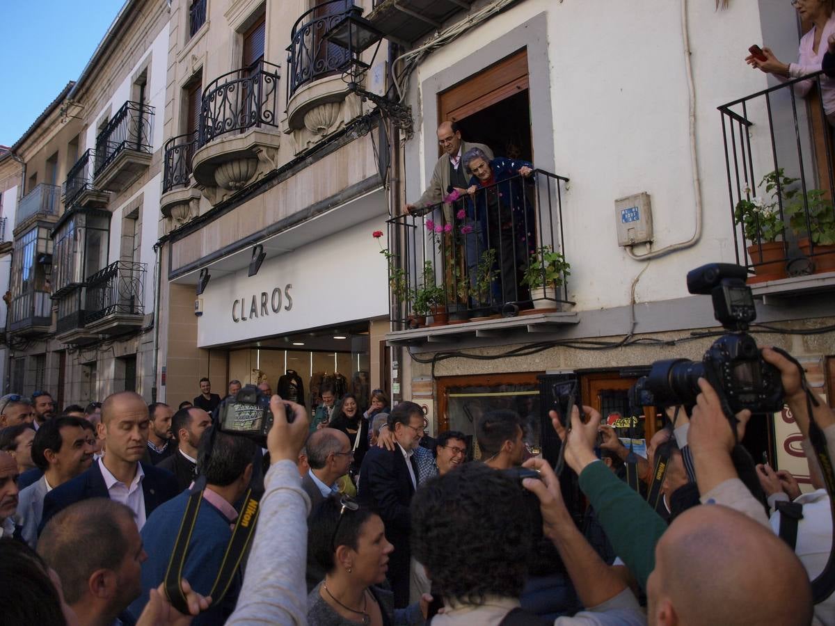 Mariano Rajoy participa en un acto organizado por el PP en Béjar (Salamanca) (2/4)