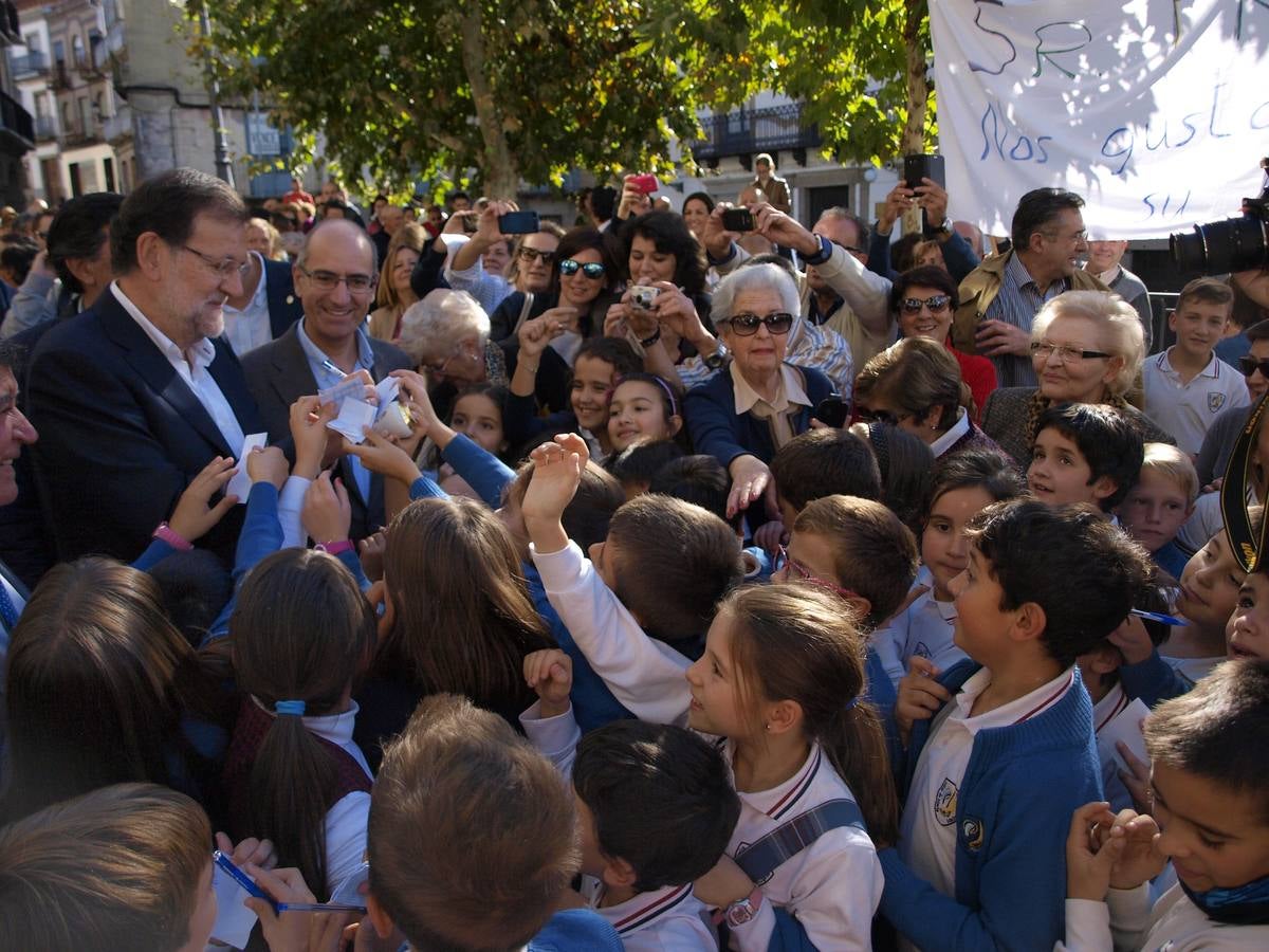 Mariano Rajoy participa en un acto organizado por el PP en Béjar (Salamanca) (3/4)