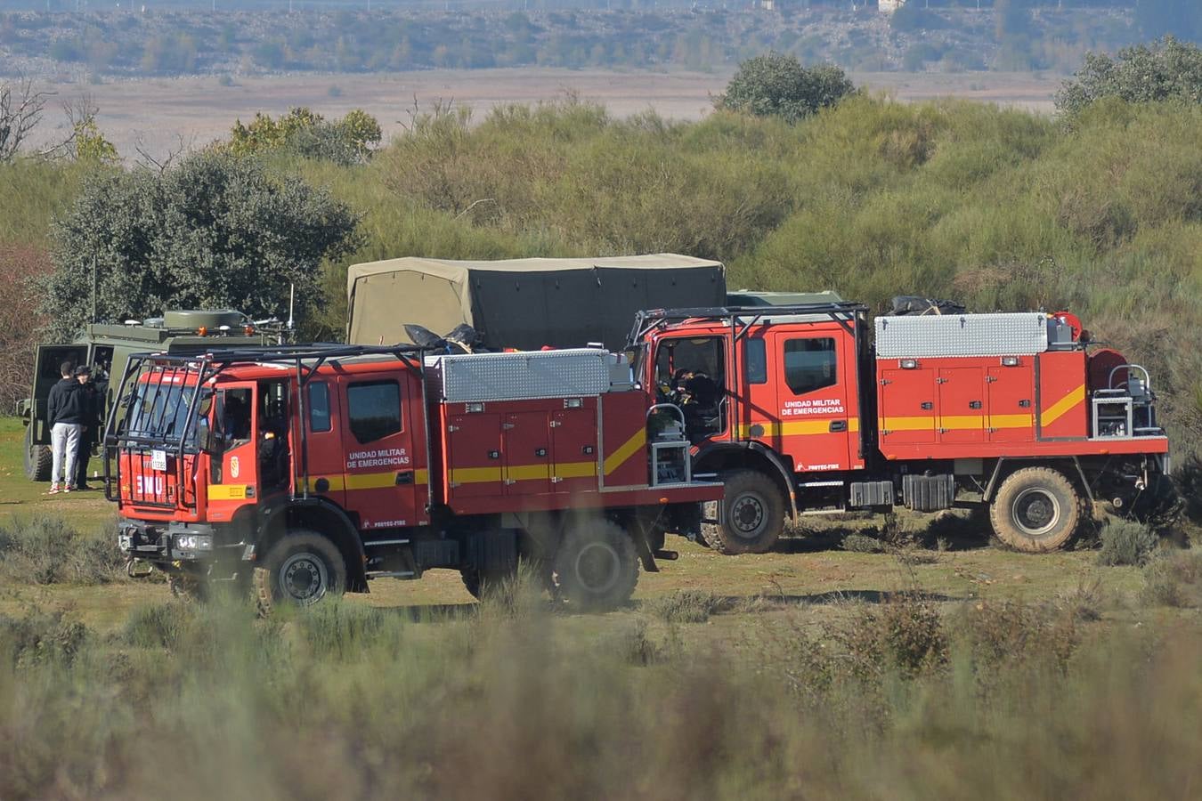 La Unidad Militar de Emergencias (UME) despliega sus &#039;armas&#039; en el Bierzo