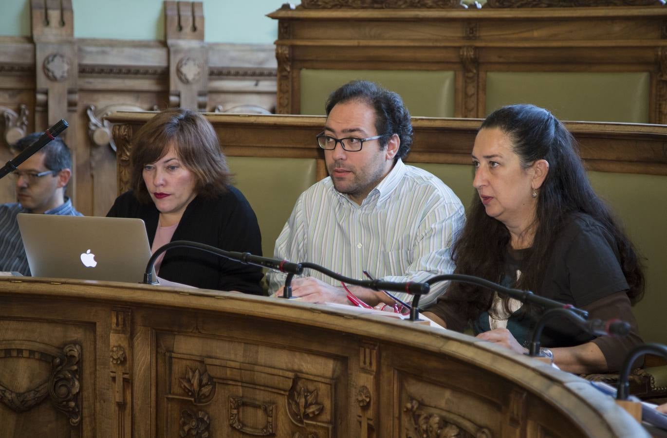 Pleno en el Ayuntamiento de Valladolid