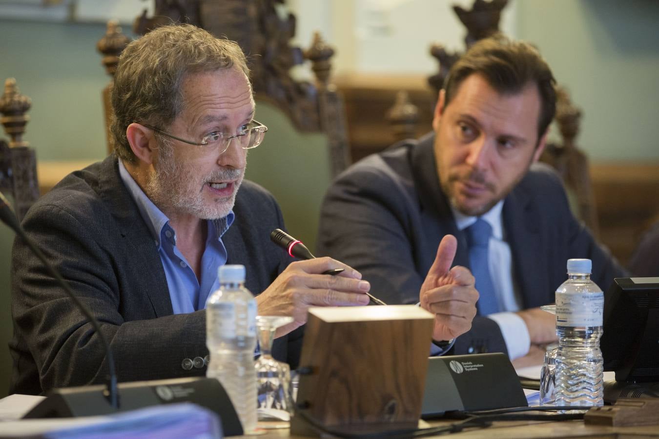 Pleno en el Ayuntamiento de Valladolid