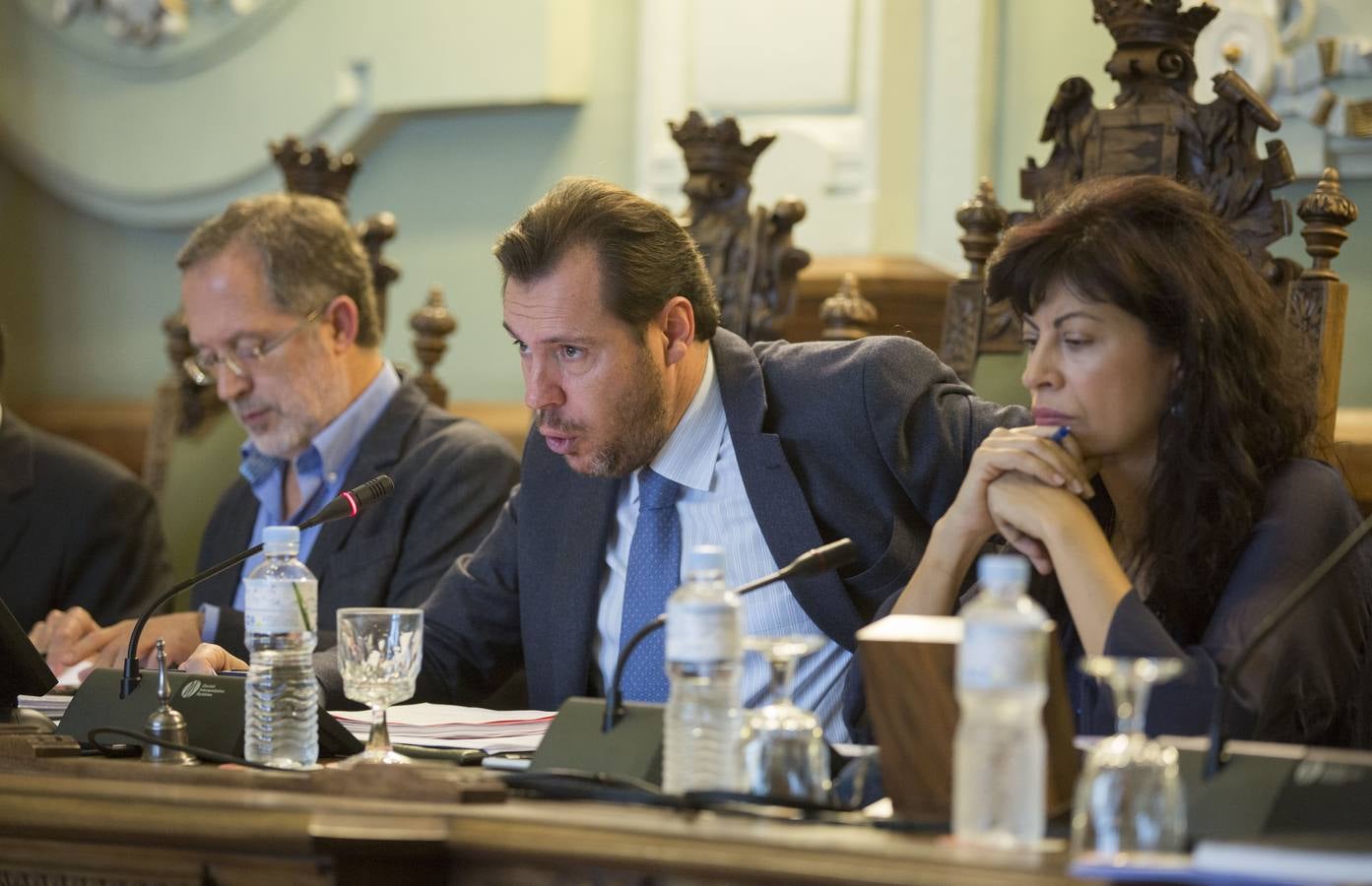 Pleno en el Ayuntamiento de Valladolid